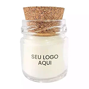 Vela Perfumada Personalizada com tampa de rolha