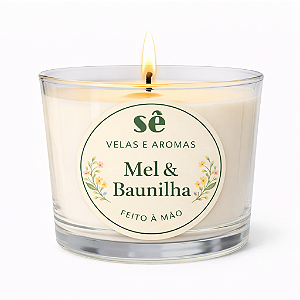 Vela Aromática Mel e Vanilla