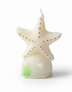 VELA DECORATIVA ESTRELA