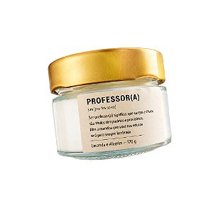 Vela Artesanal em Pote 170G - Vela das Profissões