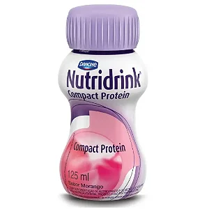 Nutridrink Compact Protein Morango 125ml - Danone