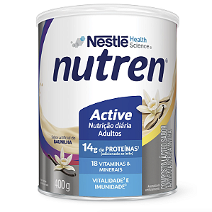 Nutren Active Baunilha 400g - Nestlé