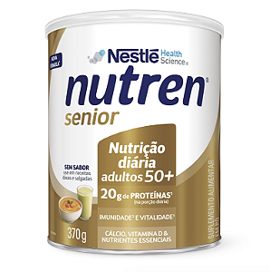 Nutren senior sem sabor 370g - Nestlé