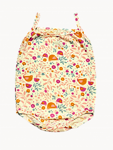 Body Alça Fina Estampado Menina Cotton - unidade