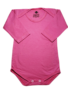 Body Manga Longa Liso Menina Cotton - unidade