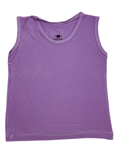 Camisa Regata Lisa Menina Cotton PMG- unidade