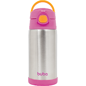Copo Térmico com Parede Dupla Liso - Rosa