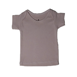 Camisa Meia Manga Lisa Menina Cotton - PMG