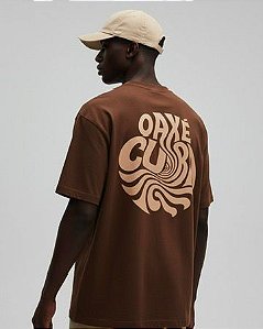 Camiseta Oversized Marrom Axé