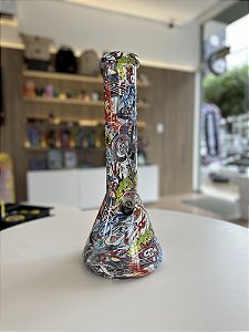 Bong de Vidro ESTAMPADO - 32cm TIPO1