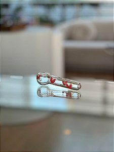 Pipe OIKOS - Médio Coração vermelho