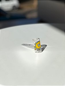 Pipe OIKOS vidro Peixinho Amarelo