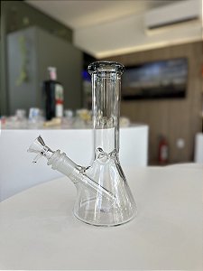BONG DE VIDRO 20CM ICE - Cinza