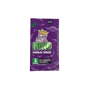 Blunt Papel King Herbal Wrap Uva 5un aLEDA