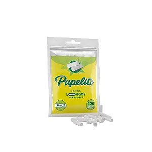 Filtro Tradicional Longo 22x6mm 120un Papelito