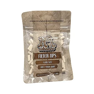 Filtro Biodegradável Slim Size 15x6mm 130un Hi Tobacco