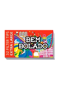Piteira De Papel Pop Extra Large Branco 32 Tips Bem Bolado