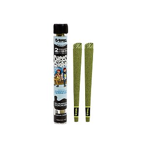 Blunt American Terpenos Cheech Chong Duch Blueberry Kookies Cone 2un G-Rolls
