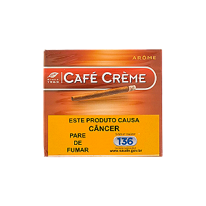 Cigarrilha Arôme 77×8mm 10un Café Crème