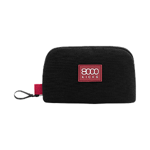 8000KICKS Nécessaire Cânhamo Tech Pouch Preto