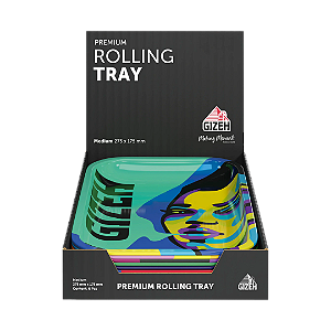 Bandeja Metal Media Gizeh Faces