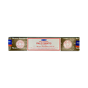 Incenso Satya Nag Champa Palo Santo 15g (12 Varetas)