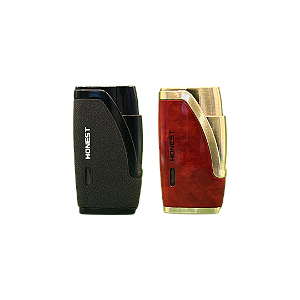 Isqueiro Maçarico 2 Chamas com Furador BCZ171 Honest