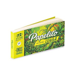 Piteira De Papel Longa 4x4cm 72un Papelito