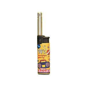 Isqueiro Longo Recarregável BBQ Lighter M-2000 90’s Nostalgic Party