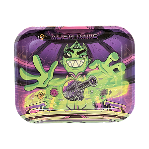 Bandeja de Metal Grande 27,5 × 34 cm Colmeia Alien Dawg