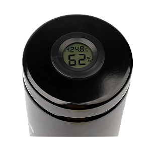 Pote Ultravioleta com Higrômetro 1 Litro Squadafum