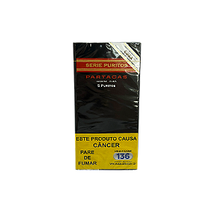 Charuto Partagas Puritos - Petaca com 5