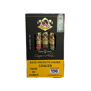 Charuto Dona Flor Corpo e Alma - Petaca com 3