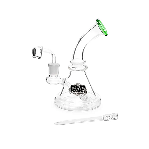 Bong Premium Pyramid 18cm Verde Squadafum