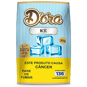 Tabaco para Enrolar Ice 20g D’ora com Seda 1/4