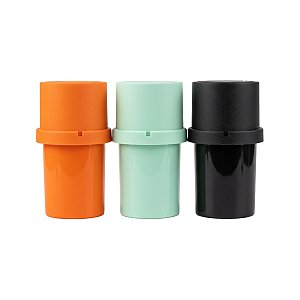 Dichavador de Polipropileno Squadafum Pot Grinder 3 Partes com Pote 100x55mm
