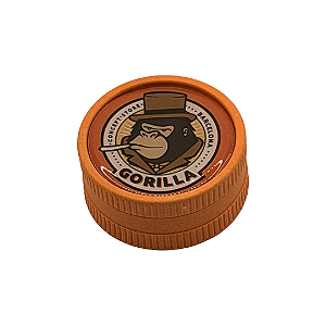 Dichavador Biodegradável Cânhamo Pequeno 2 Partes 55x25mm Gorilla