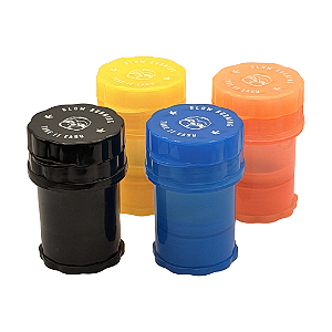 Dichavador Polipropileno com Pote 4 Partes 60x95mm Slow Burning