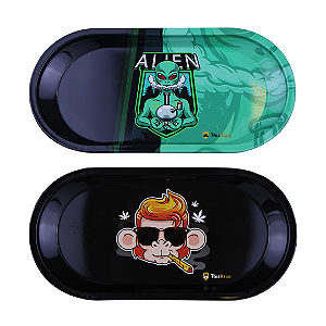 Bandeja de Metal Pequena 19 × 9,5 cm Toka Hauú