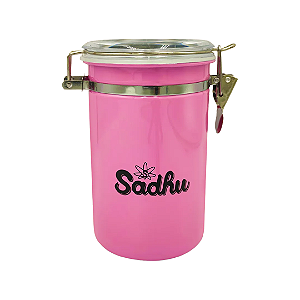 Pote Hermético Aço Inox 1068ml 9,5 x 16,5 cm Rosa Sadhu