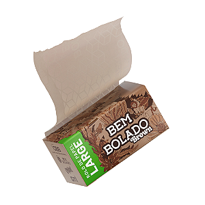 Seda De Papel Em Rolo Brown Large 5m Bem Bolado