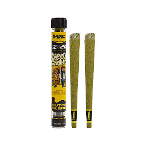 Blunt American Terpenos Cheech Chong Duch Blend Cone 2un G-Rollz