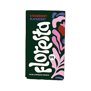 Blunt Papel Vegano Wrap Strawberry Blackberry 5un Floresta