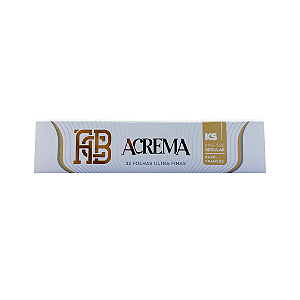 Seda De Papel White King Size 110mmx44mm 32un Acrema
