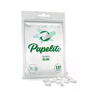 Filtro Slim 15 x 5,3mm 120un Papelito