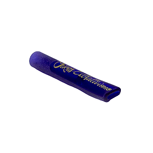 Piteira De Vidro Pequena 50x7mm Bocal Achatado Sandblast Oikos