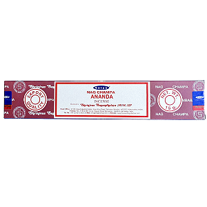 Incenso de Massala Satya Nag Champa Ananda 15g