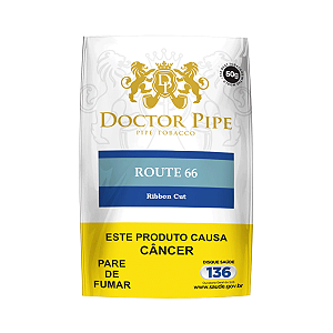 Fumo Para Cachimbo Bag 50g Doctor Pipe Aroma Route 66