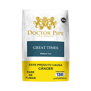Fumo Para Cachimbo Bag 50g Doctor Pipe Aroma Great Times
