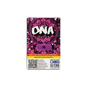 Essência para Narguile Ona 66 50g Sabor Melão Melancia e Hortelã